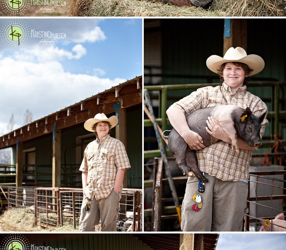 Raising Piglets – {Collin’s Missoula Senior Portrait Session}