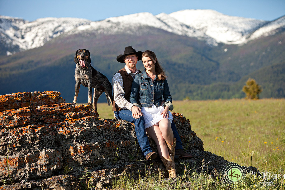 In Love with the West, In Love with Each Other – {George and Emily’s Ranch Engagement Session}