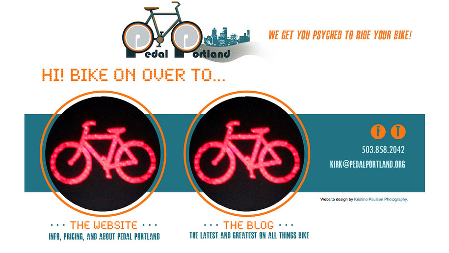 Get Psyched to Ride Your Bike! – {Pedal Portland’s Website Unveiled!}