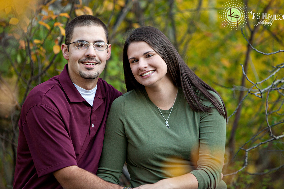 Twinkling Leaves and Bright Smiles – {Marcus and Annie’s Missoula Engagement Session}