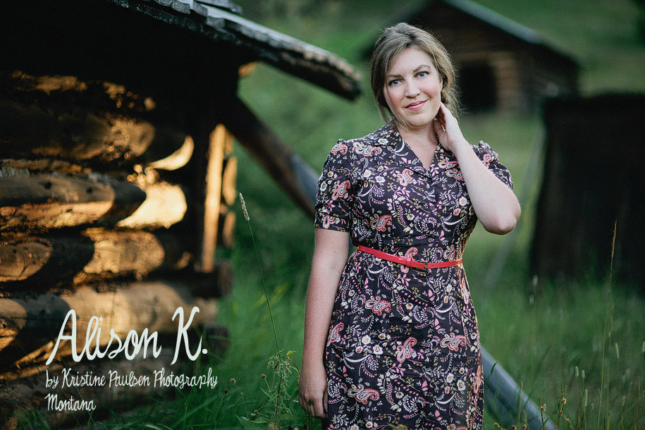 From Flowers and Frocks to Sequins and Smoldering – {Ali K.’s “Just Because” Montana Portrait Session}