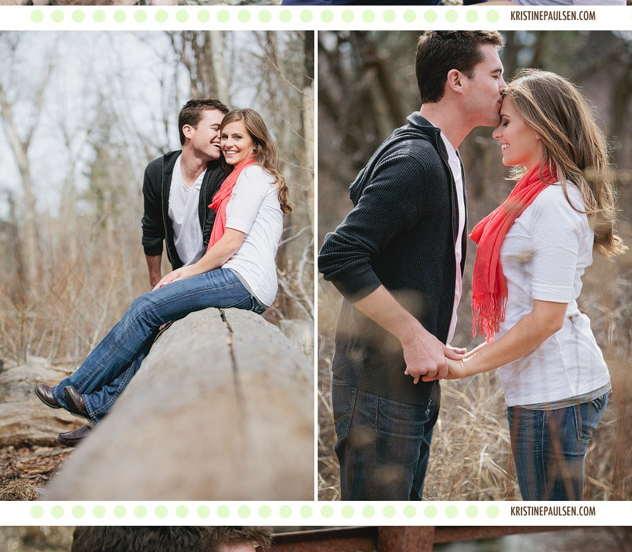 Smiling in the Spring Sun – {Maggie and Tyler’s Missoula Engagement Session}