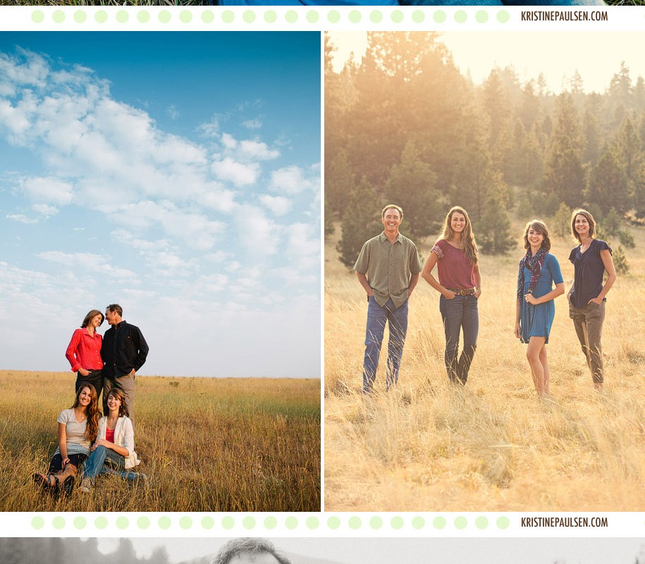 Golden Fields and Great Smiles – {The Morrison Family’s Portrait Session}