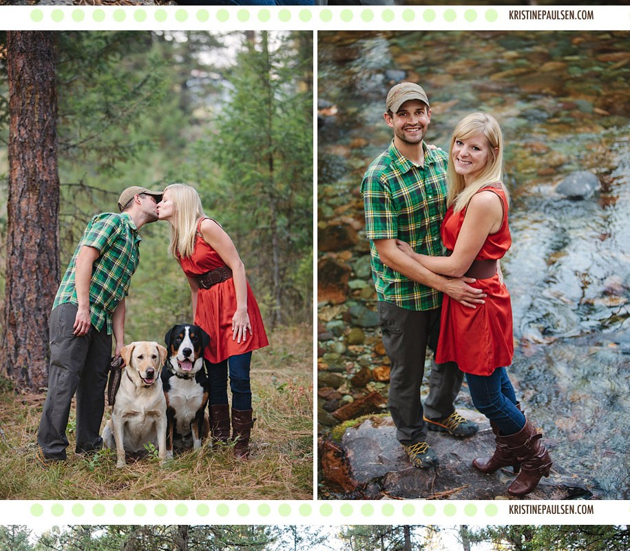 A Walk Through the Woods – {Chelsey and Marc’s Missoula Engagement Session}