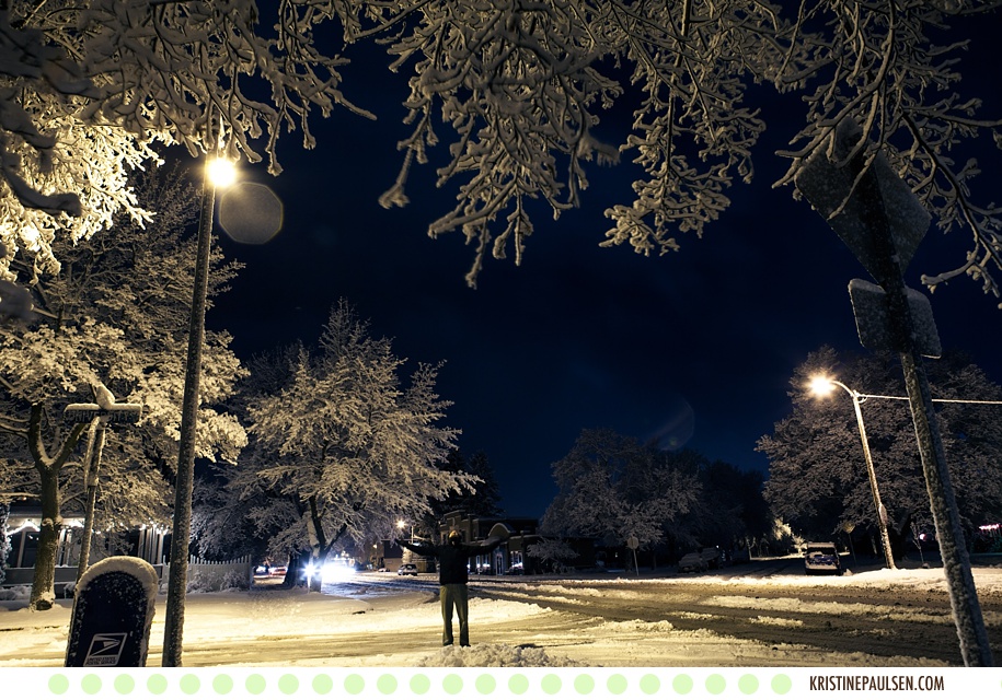 A Simple Snowstorm – {Missoula’s first snow of December 2012}