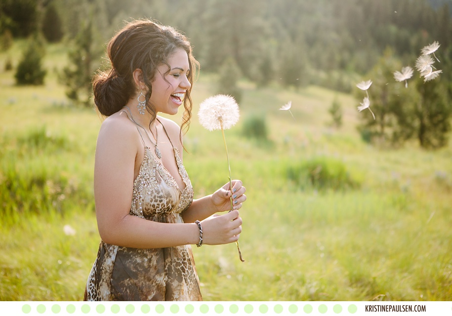 Playing in the Rain, and Fun in the Sun – {Kali’s Missoula Senior Session}