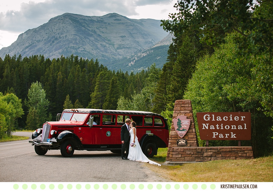Glorious Glacier – {Heather and Matt’s East Glacier Wedding}