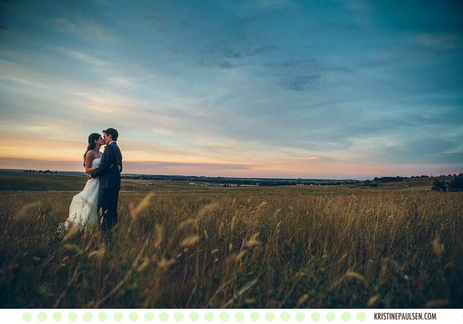 Kisses in the Swaying Grasses – {Megan and Jason’s Great Falls Wedding}
