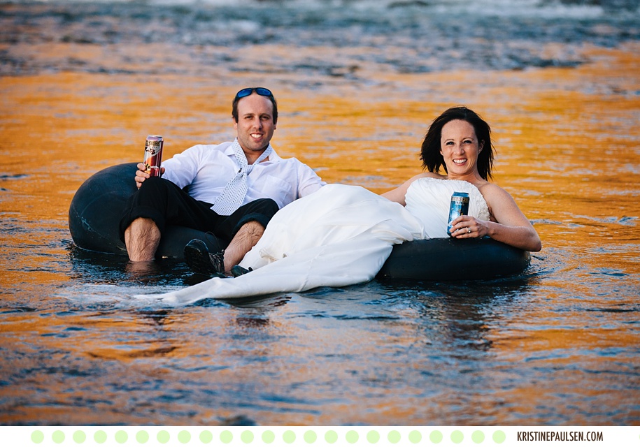These are a few of their Favorite Things – {Dusty and Tom’s Missoula Rock the Dress Session}