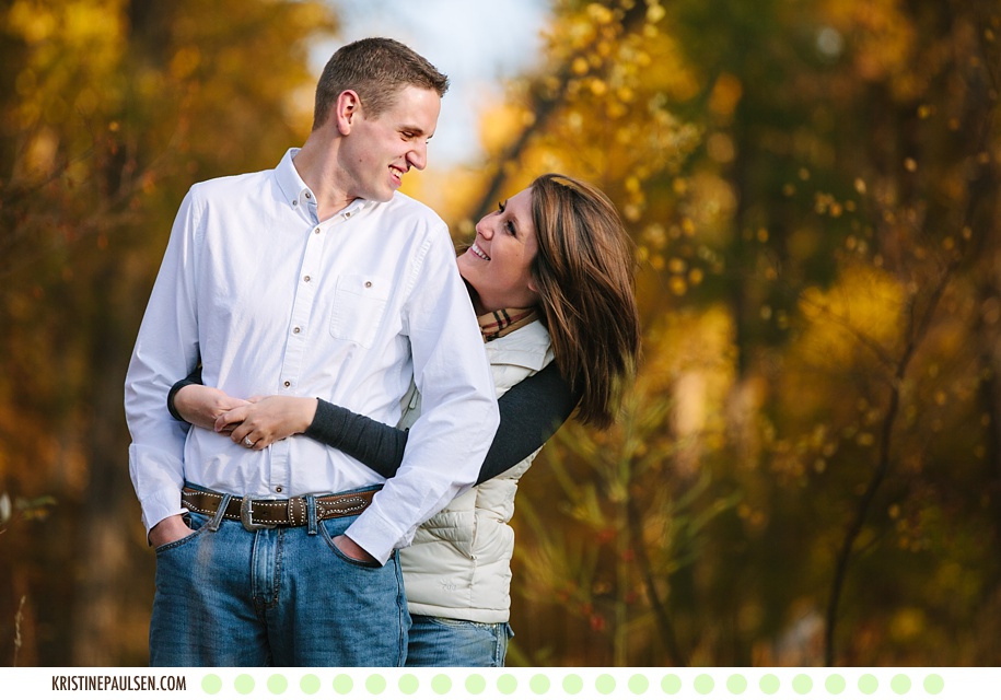 Majestic Maples and Sweet Smiles – {Betsy and Cameron’s Missoula Engagement Session}