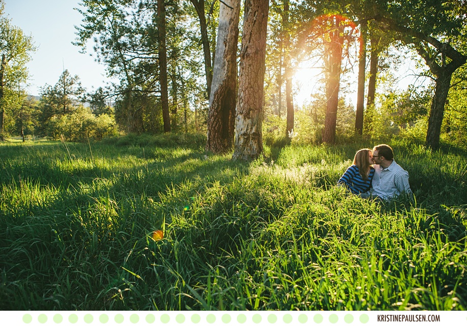 Love in the Springtime :: {Christine and Pete’s Missoula Engagement Session}