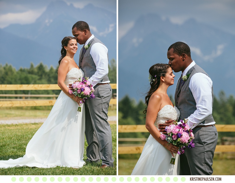 Married amongst the Mission Mountains :: {Mariah and Erryn’s Sky Ridge Ranch Montana Wedding}