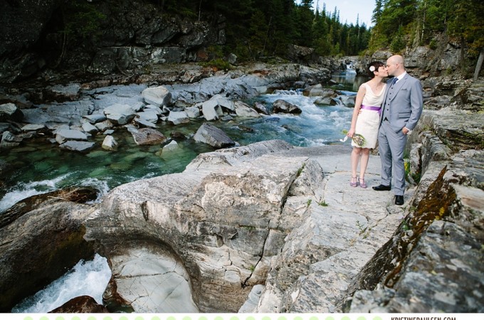 The Glacier Sublime :: Meagan and Brian's Glacier National Park Montana Elopement :: Photos by Kristine Paulsen Photography