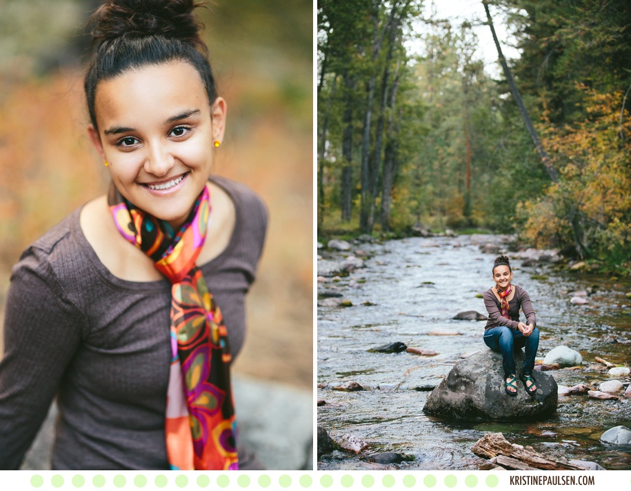Water-Wading and Sweet Smiles :: {Nicole’s Missoula Senior Pictures}