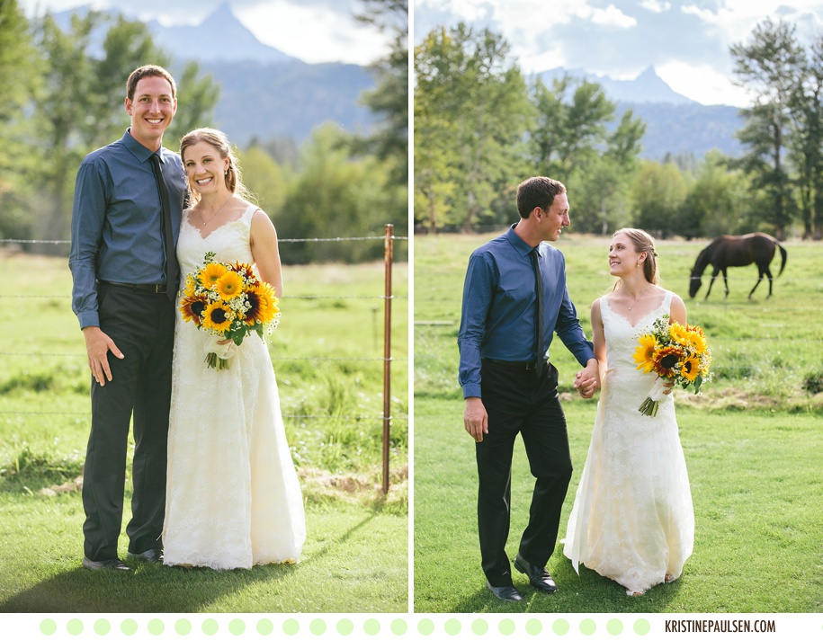 Sun, Smiles and Sweetness :: {Annie and Josh’s Trapper Peak Winery Wedding}