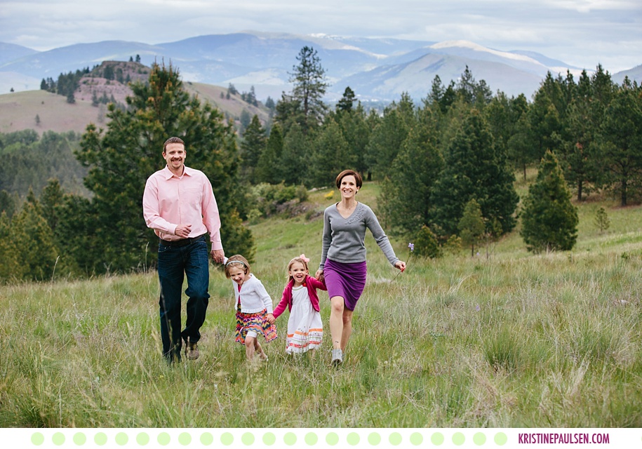 The Brock Family :: Missoula, Montana Springtime Family Portraits