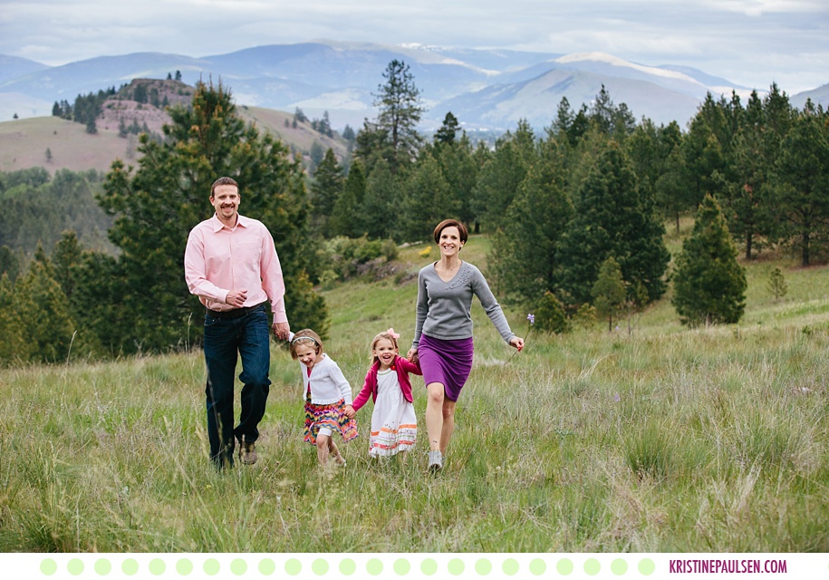 The Brock Family :: Missoula, Montana Springtime Family Portraits