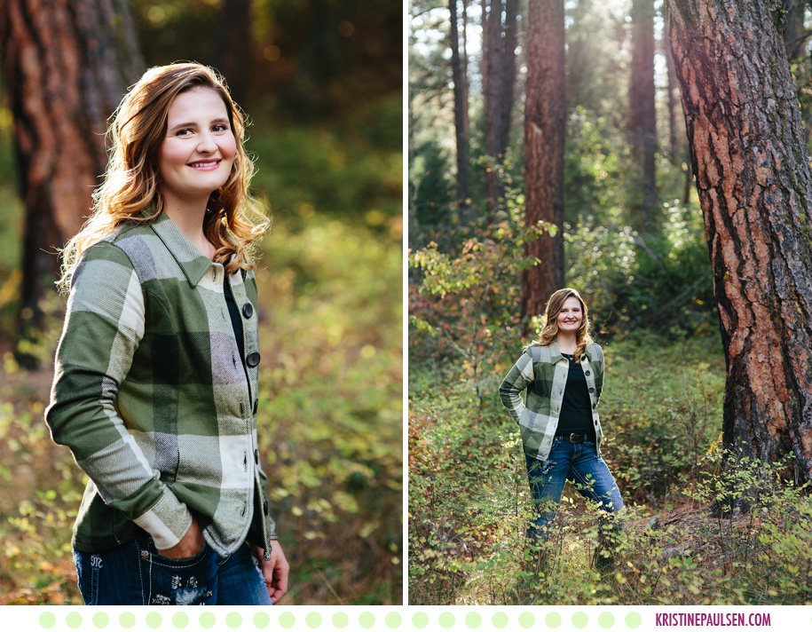Kaeleigh :: Missoula Montana Senior Pictures in the Forest