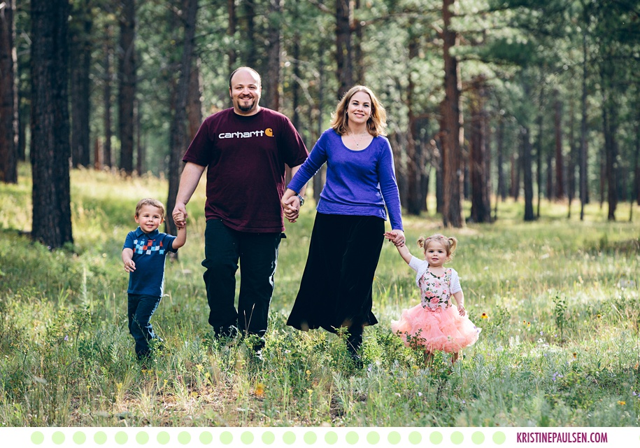 Fritz, Alison, Harry and CeCe :: Family Portraits in Potomac Montana