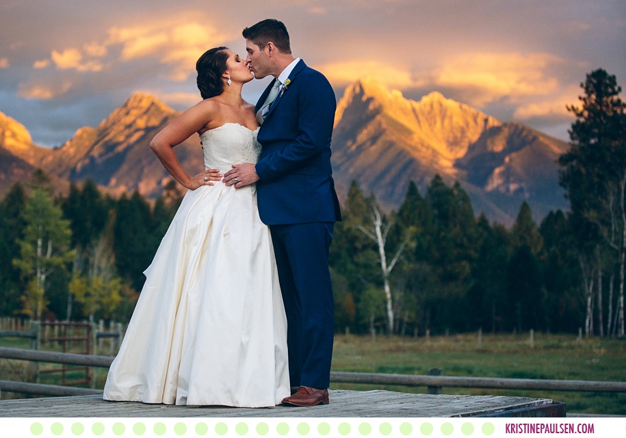 Katie + Anthony :: Autumn Sky Ridge Ranch Wedding in Ronan Montana