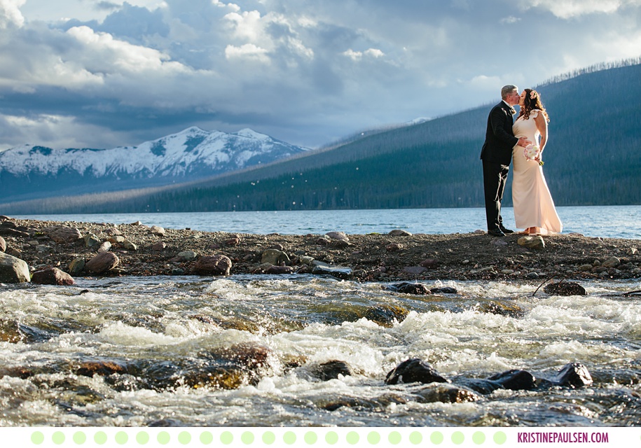 Deanna + Michael :: Glacier National Park Elopement at Lake McDonald