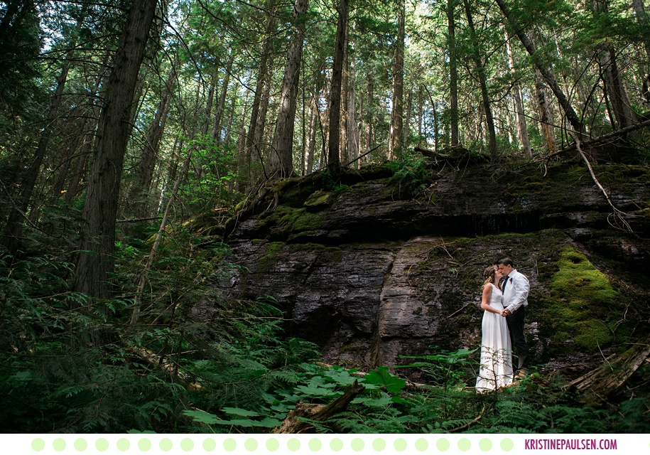 Leah + Rob :: Elopement in Glacier National Park