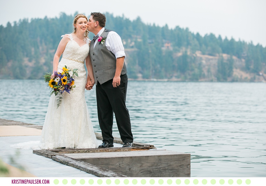 Andrea + Mike :: Wedding on Flathead Lake in Polson Montana