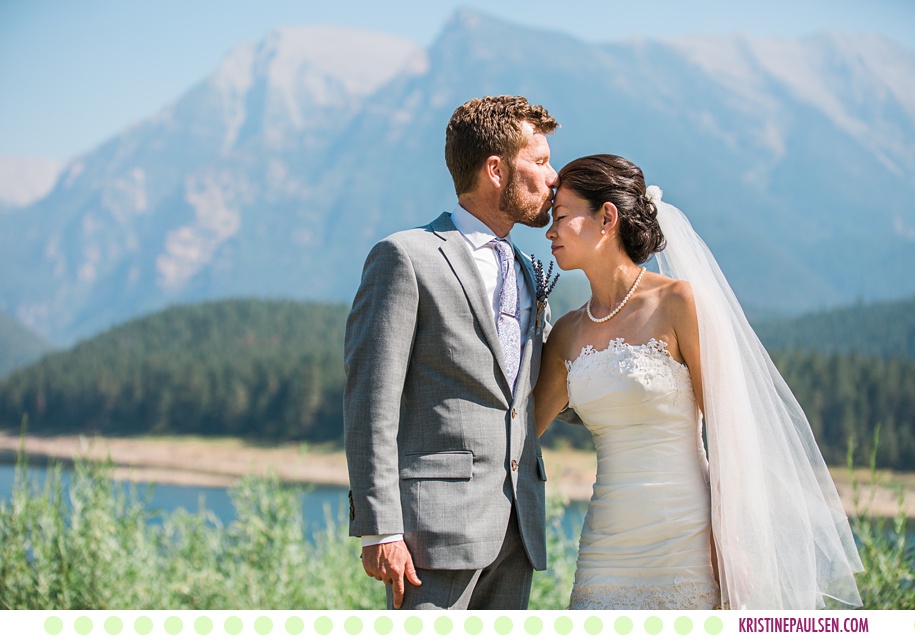 Aika + Rob :: St Ignatius Montana Intimate Garden Wedding