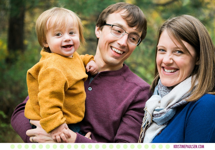 Christy, Neil + Rowan :: Missoula Fall Family Photos