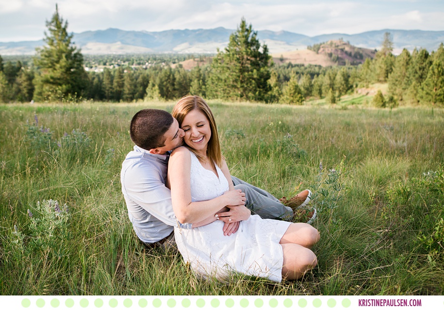 Sammy + James :: Missoula Montana Springtime Engagement Session