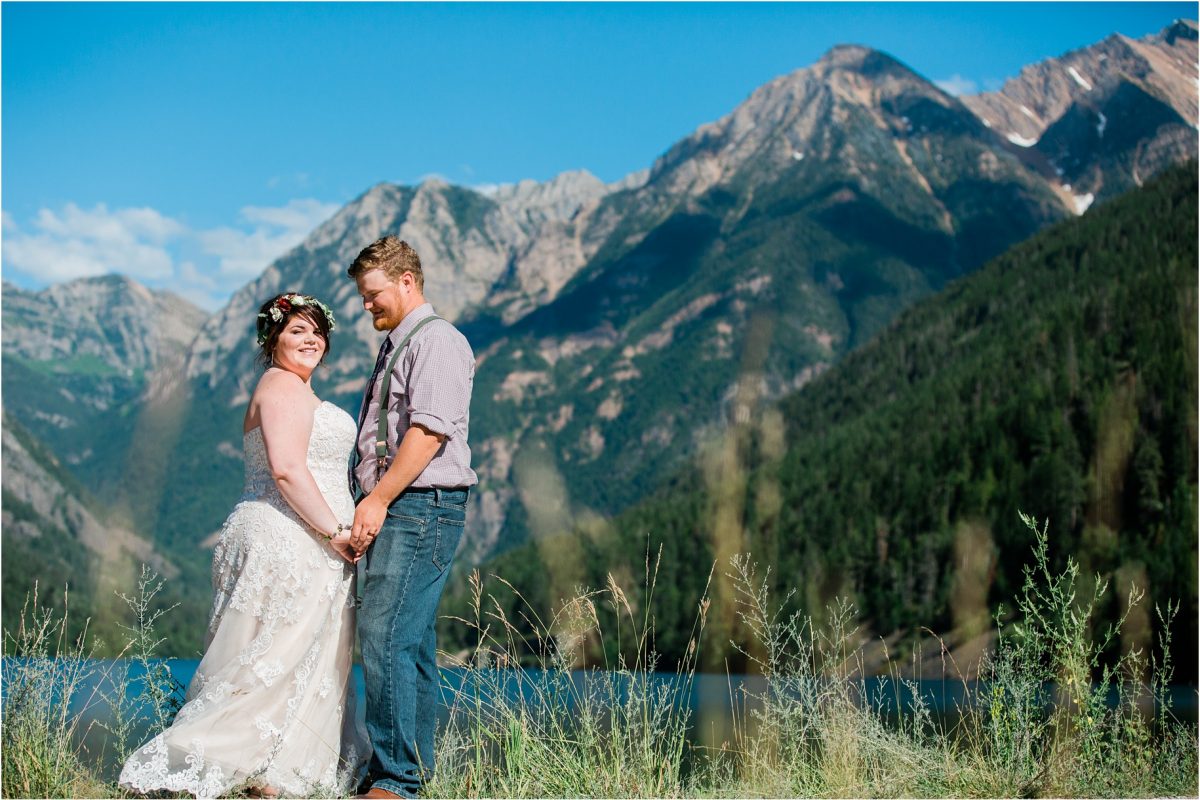 Abby + Austin :: McDonald Lake Elopement in St Ignatius Montana