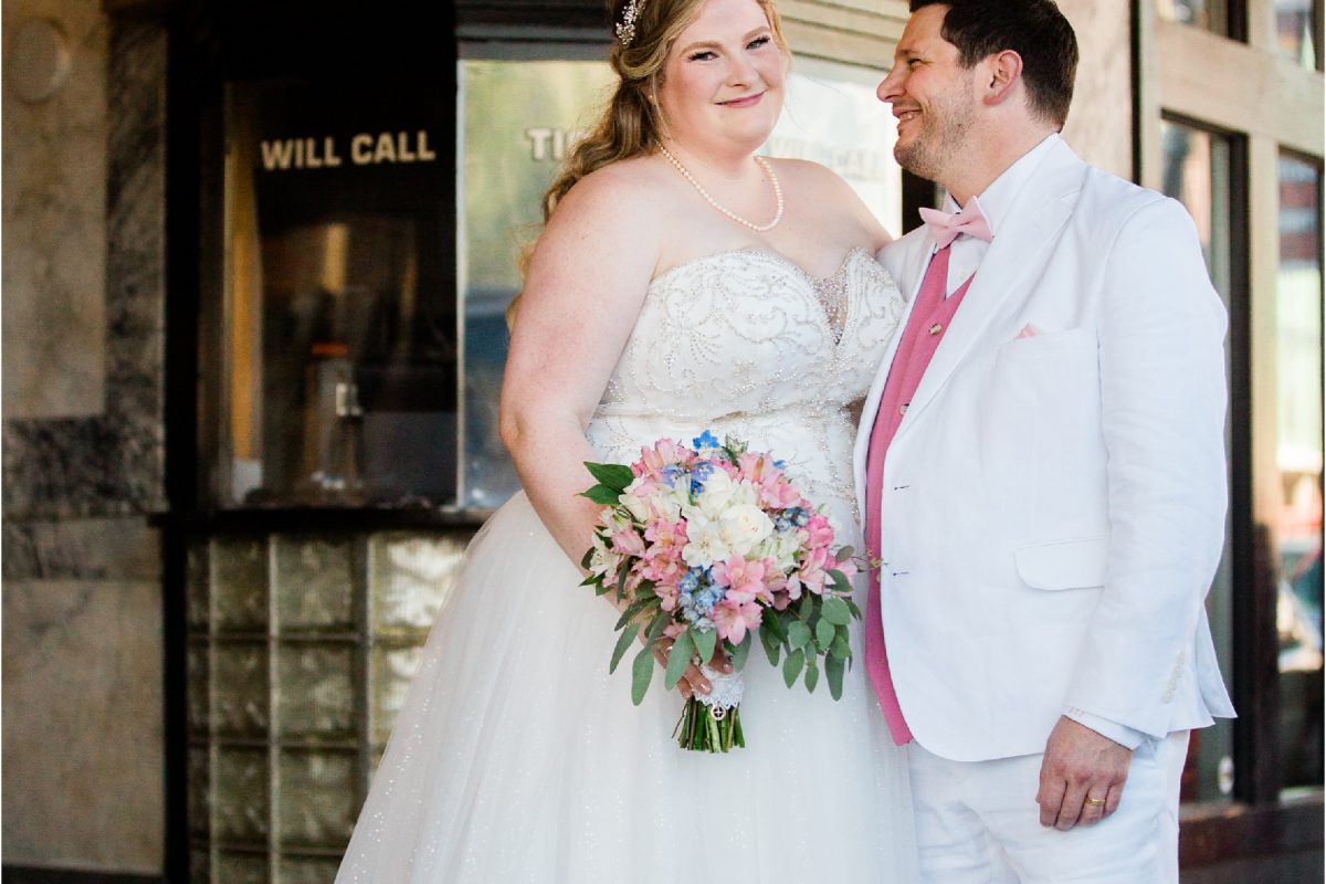 Emily + John :: Missoula Montana Wilma Theatre Wedding