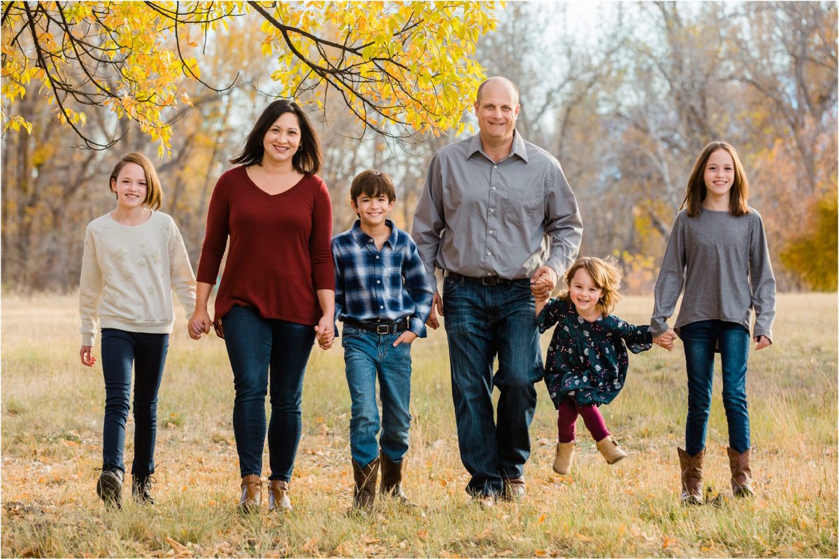 The Bradley Family :: Fall Family Photos in Missoula Montana