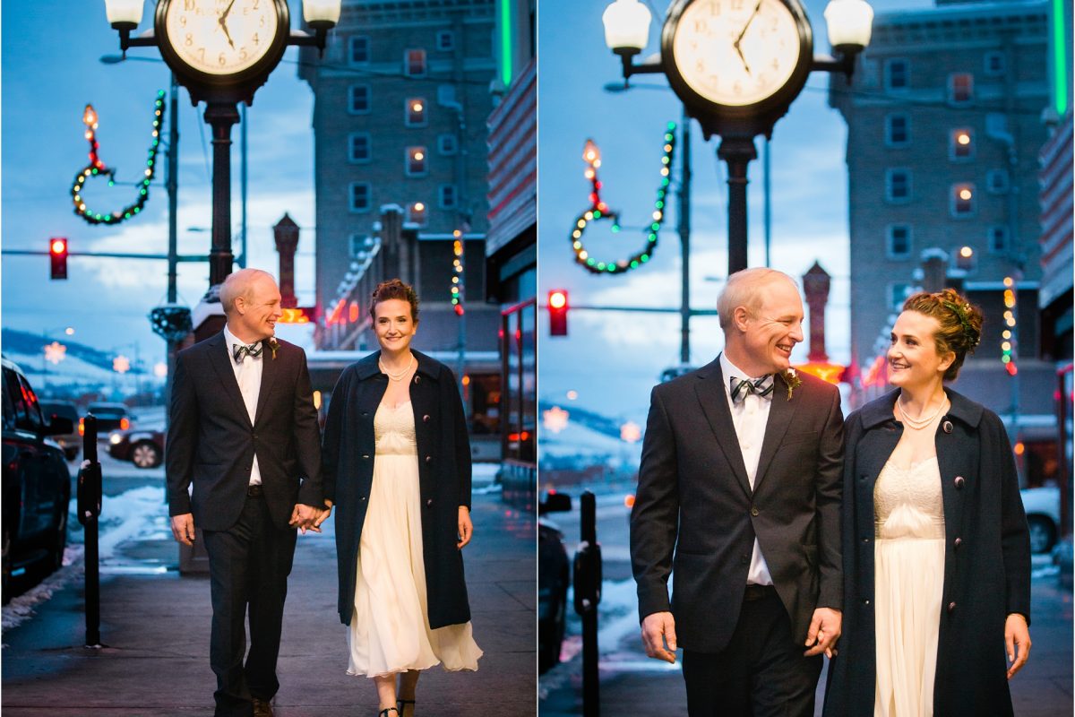 Anna + Jeff :: Missoula Florence Hotel Winter Wedding