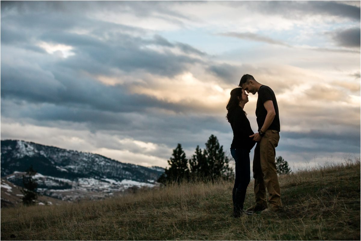 Becka + Stephan :: Missoula Montana Springtime Maternity Photos