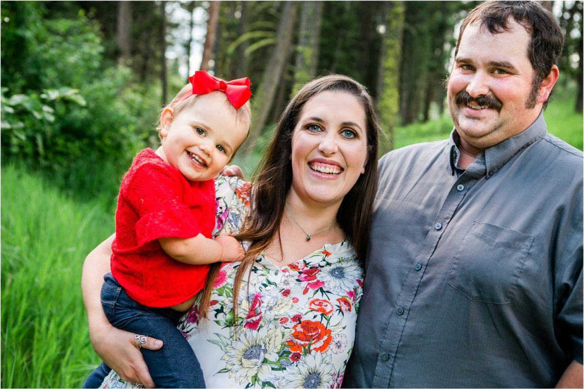 Katie, Mike + Ruth :: Missoula Spring Family Portraits