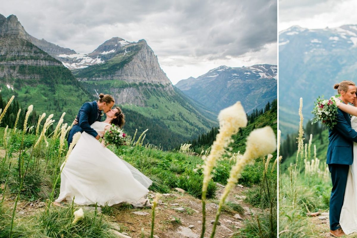 Kelsey + John :: Summertime Glacier National Park Elopement