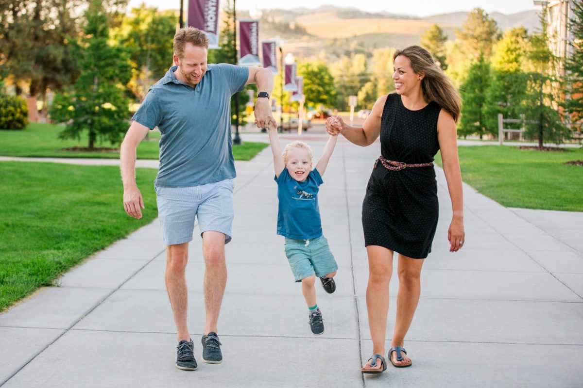 Kristan, Ben, Lincoln, Janet + Jessica :: University of Montana Summertime Family Photos