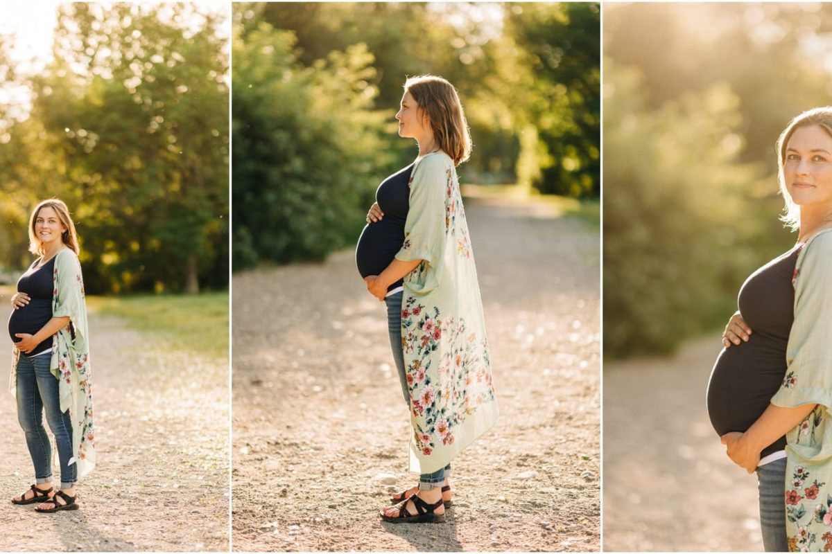 Erin + Chris :: Missoula Summer Maternity Photos