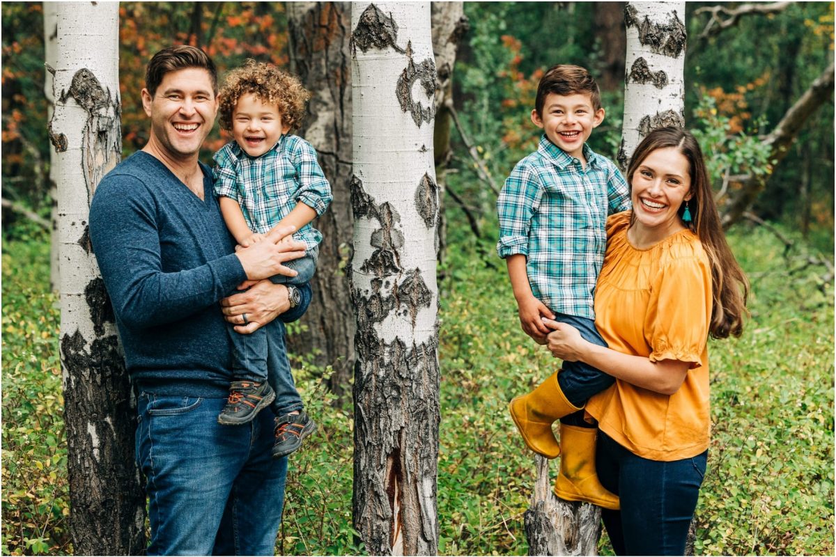 Katie, Anthony, Dominic + Luca :: Missoula Montana fall family portraits