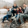 Simons family :: Missoula wintertime family photos - Photos by Kristine Paulsen Photography
