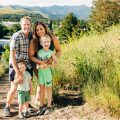 Kristan, Ben, Lincoln + Cormac :: Missoula summer family photos at the University of Montana - Photos by Kristine Paulsen Photography