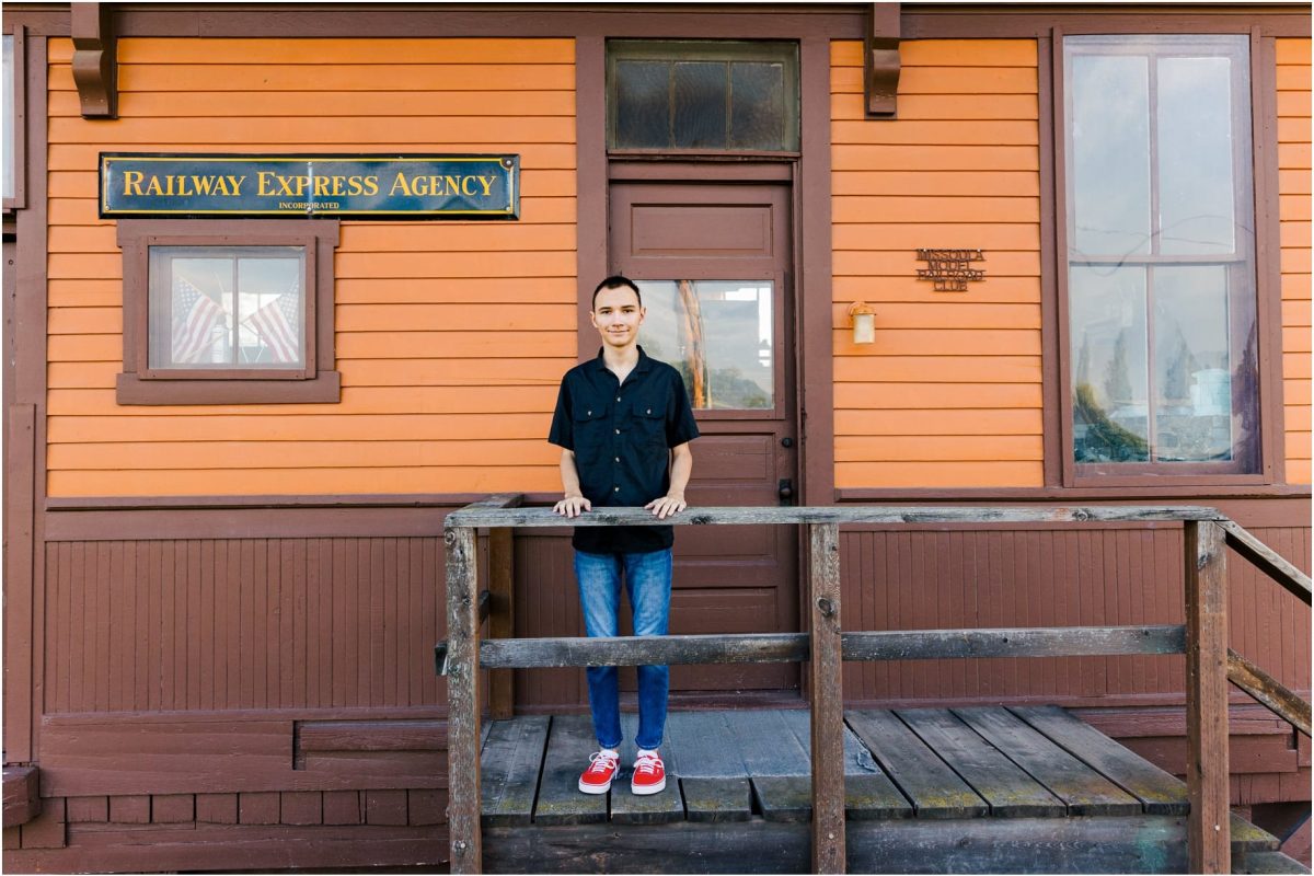 Logan :: Fort Missoula senior pictures