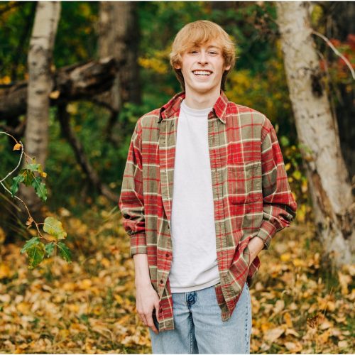 Eli :: Nature and urban Missoula senior photos - Photos by Kristine Paulsen Photography