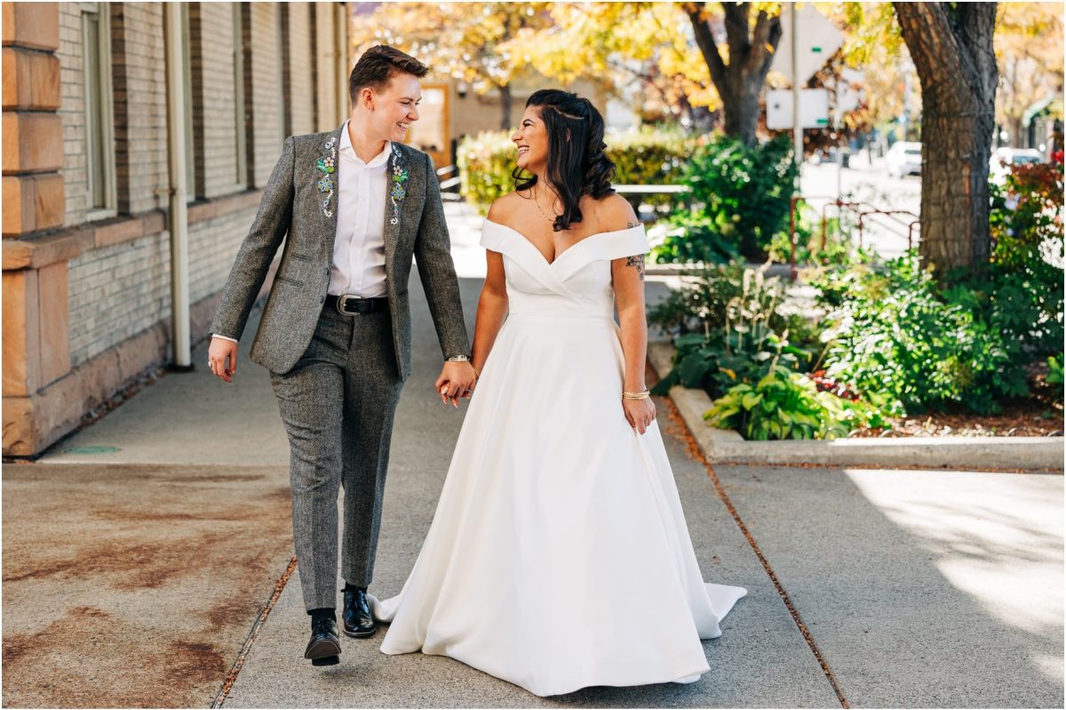 Leah + K :: Billings Historic Depot Wedding